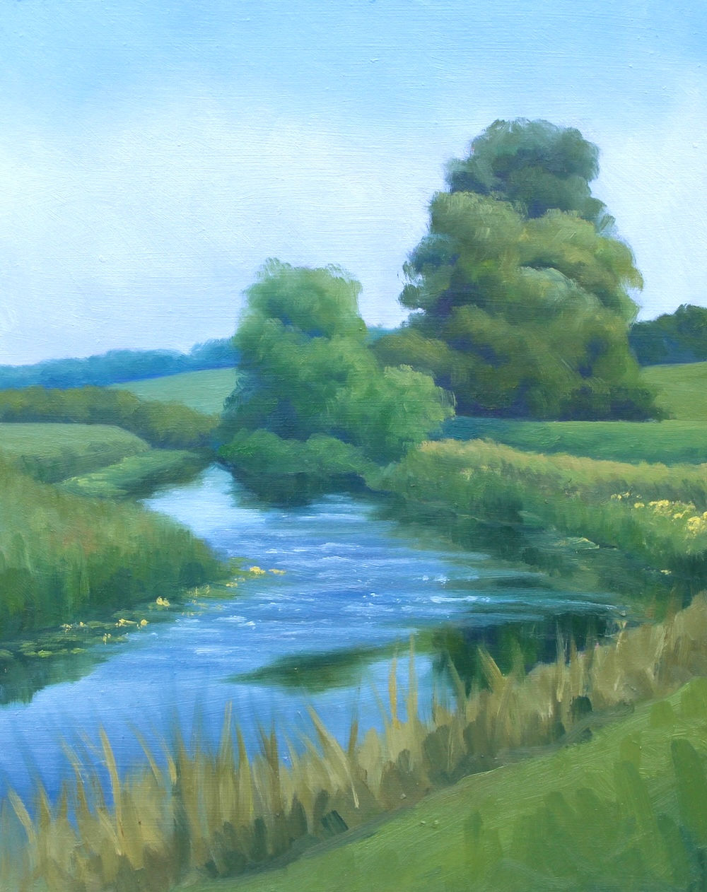 Rippling Water on the Rother