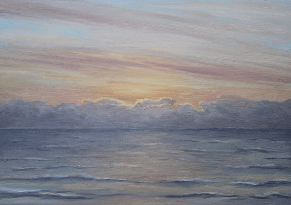 Sunbeam and Cloud Study