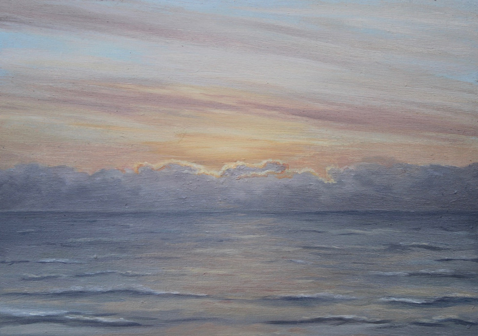 Sunbeam and Cloud Study