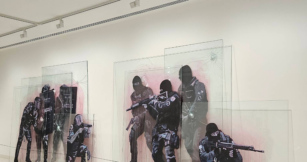 Lighting design de galeria de arte Museu MACAM Dora Longo Bahia Choque