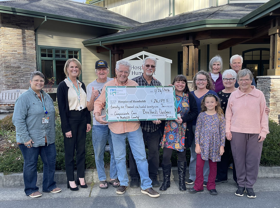 The Final Year of the Late Ben Hurd’s Christmas Tree Farm Raised More Than $25k for Hospice of Humboldt