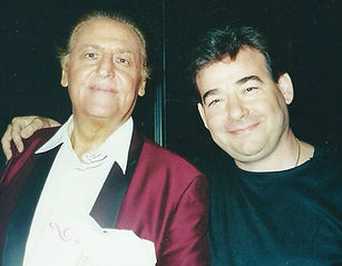 Carmine Marcovecchio e Renzo Arbore
