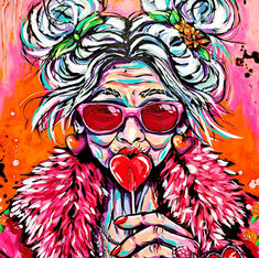 Colorful, Art, Happy Art, Popart, Original Art, Original Kunst, Kunst, Kunst med farver, humor, ekspressiv, akryl, billedkunstner, billedkunst, udstilling, Kunstmesse, indretning, homedecor, decor, wall art, wallart, kunst til væggen, funny art