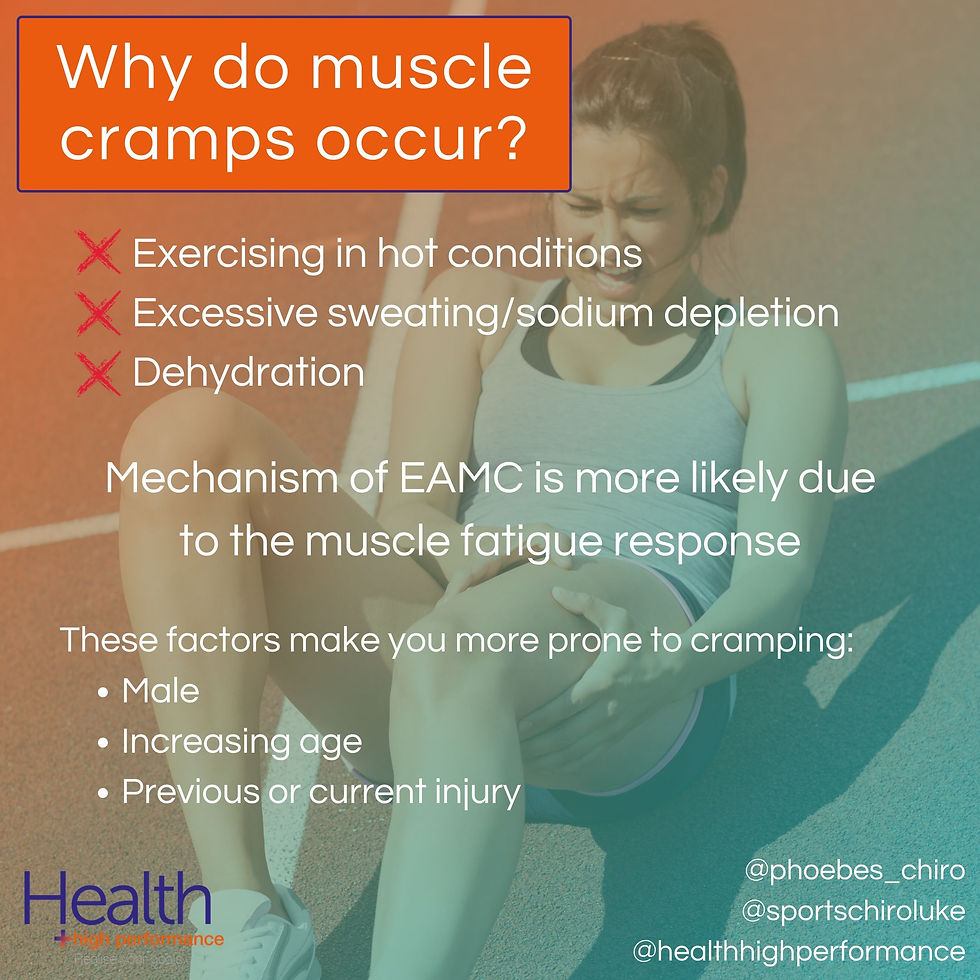 Why muscle cramps suck & what you can do about them