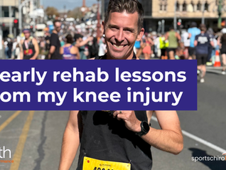 3 Lessons Iāve Learnt Early in Rehab From My Knee Injury