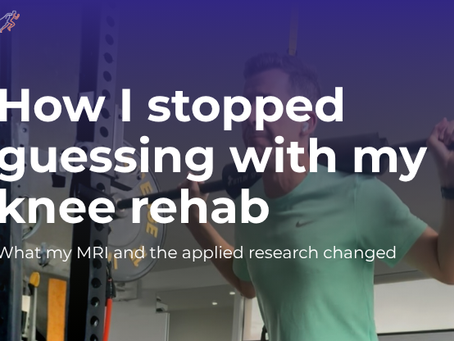 How I Stopped Guessing With My Knee Rehab