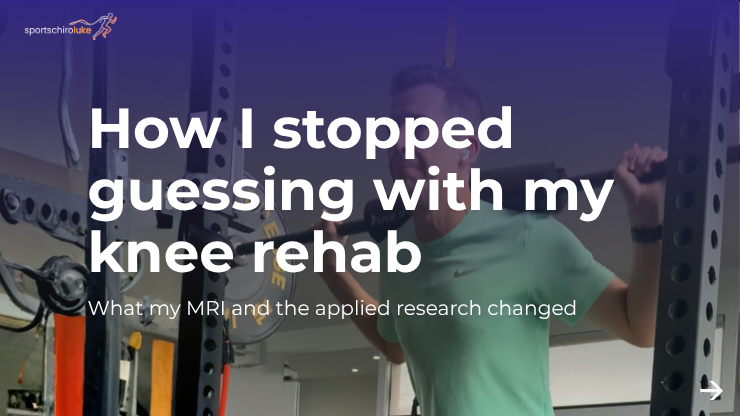 How I Stopped Guessing With My Knee Rehab