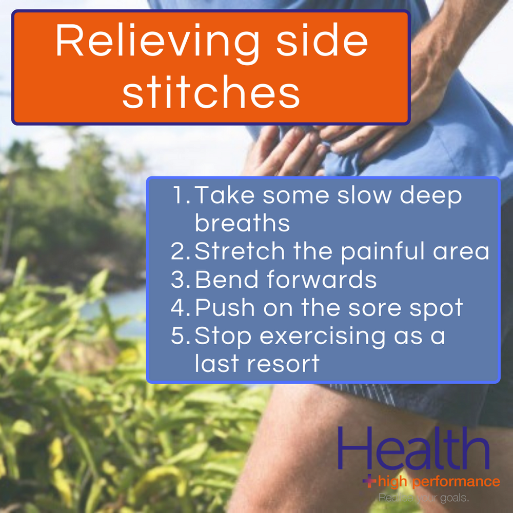 Stitches a real pain in the side