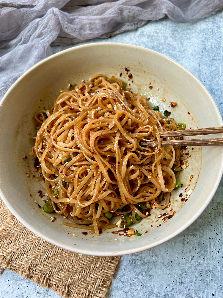 Tik Tok style Spicy Chili Oil Noodles