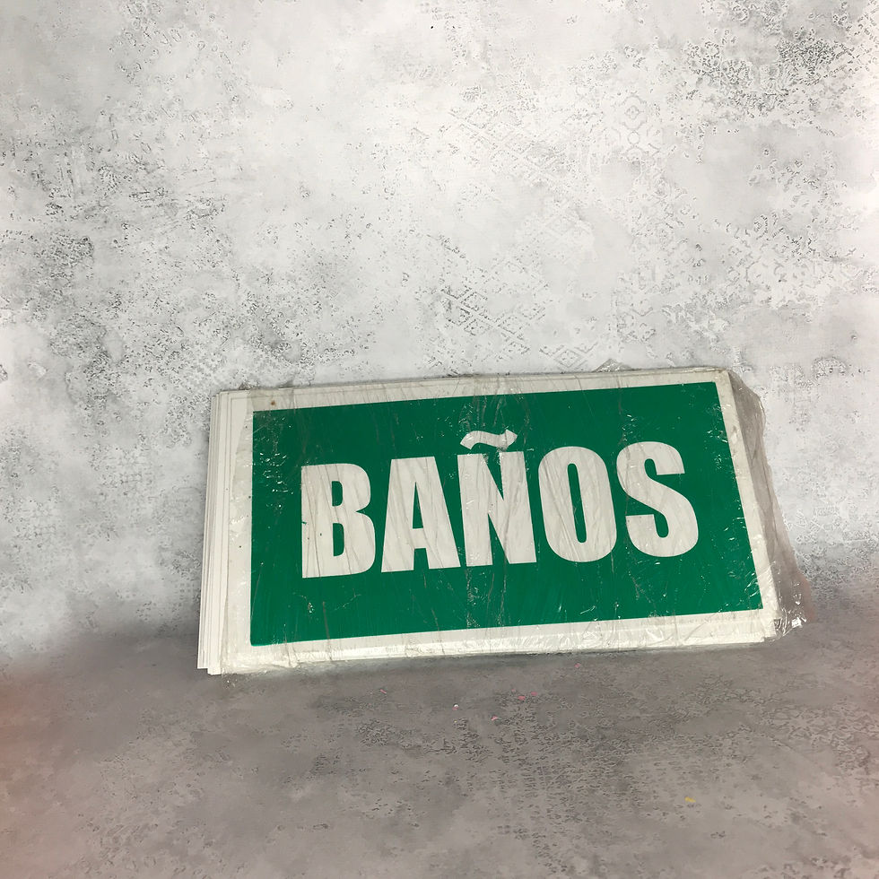 Miniatura: Carteles - Estallidos - Prohibido - Salida de emergencia