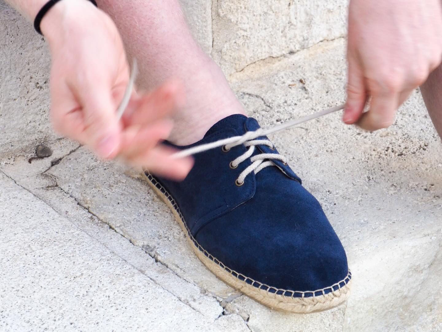 Espadrille Leo Suede Navy