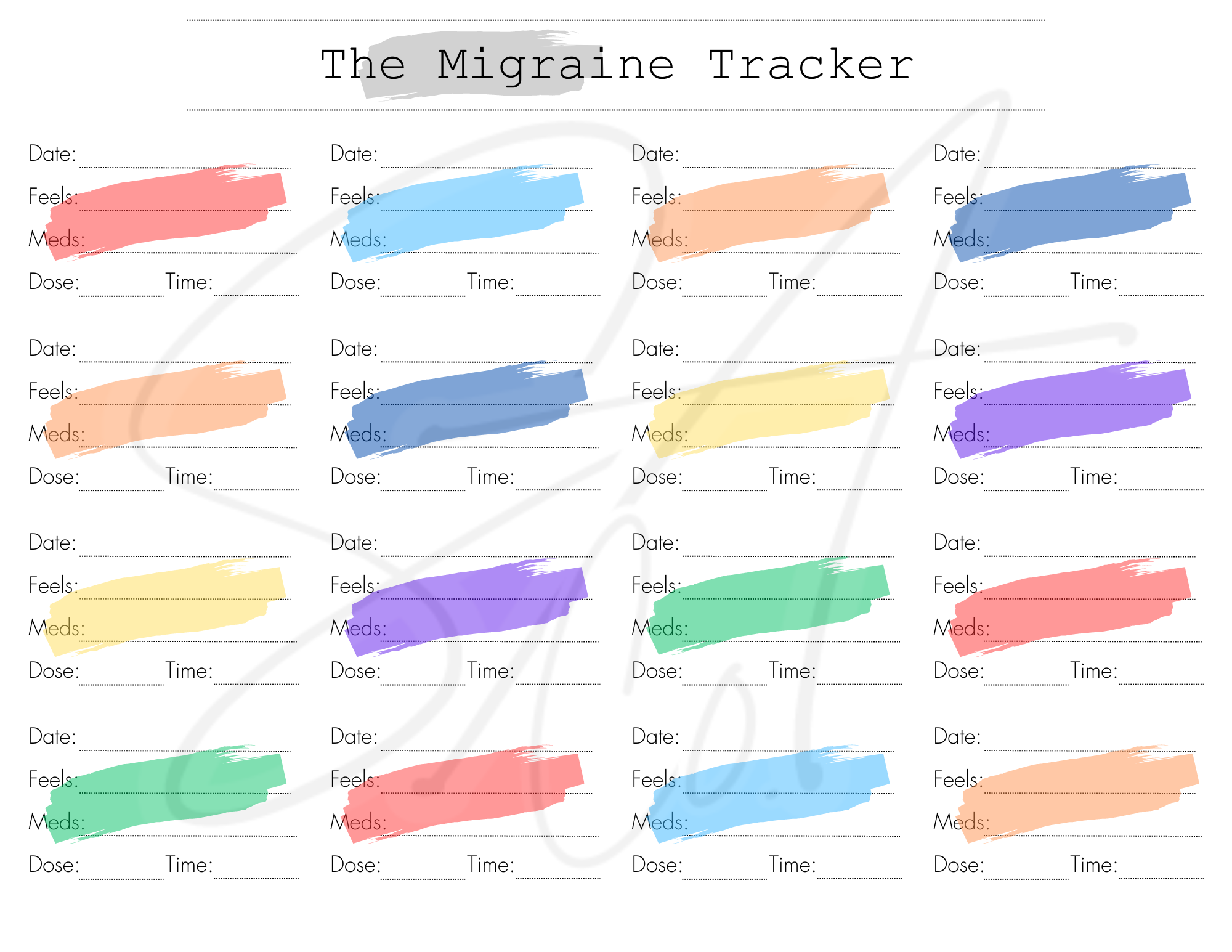 The Migraine Tracker