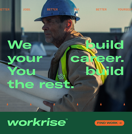 Workrise digital posts construction worker - written by Steven Townsend