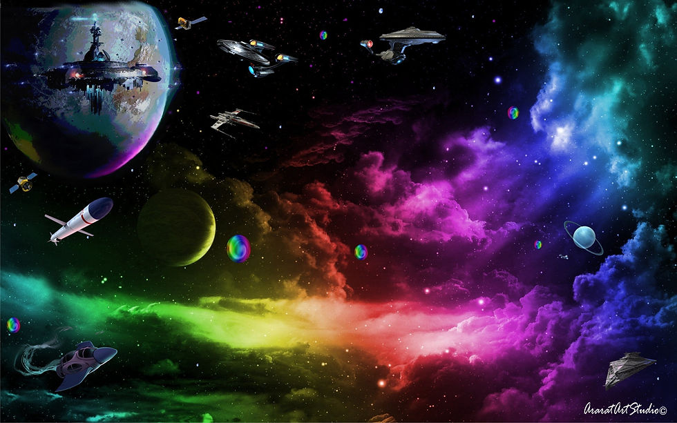 Spacecraft in Galaxy