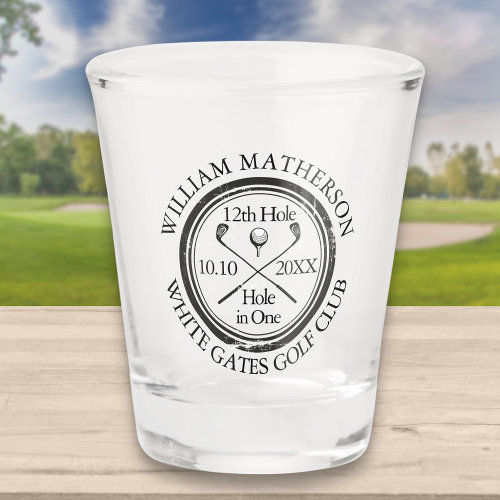 Hot Review! Golf Hole in One Personalized Shot Glass