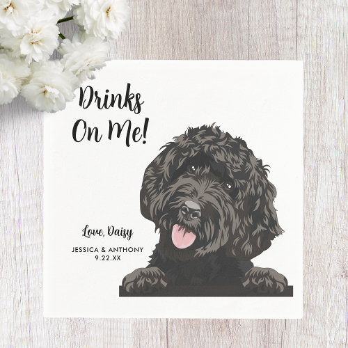 Hot Review! Dog Wedding Cocktail Napkins