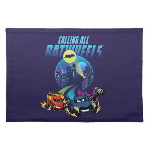 Hot Deals! Calling all Batwheels™ Cloth Placemat