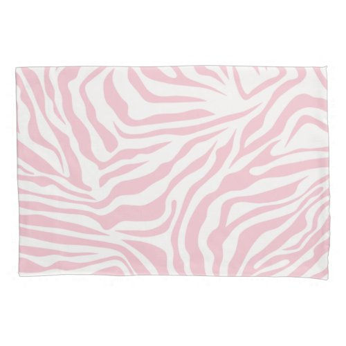 Best Deals! Pink Zebra Stripes Wild Animal Print Zebra Pattern Pillow Case