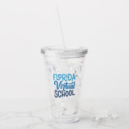Review Florida Virtual School Acrylic Tumbler