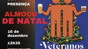Quinta, no Minas II, o Almoço de Natal dos Veteranos