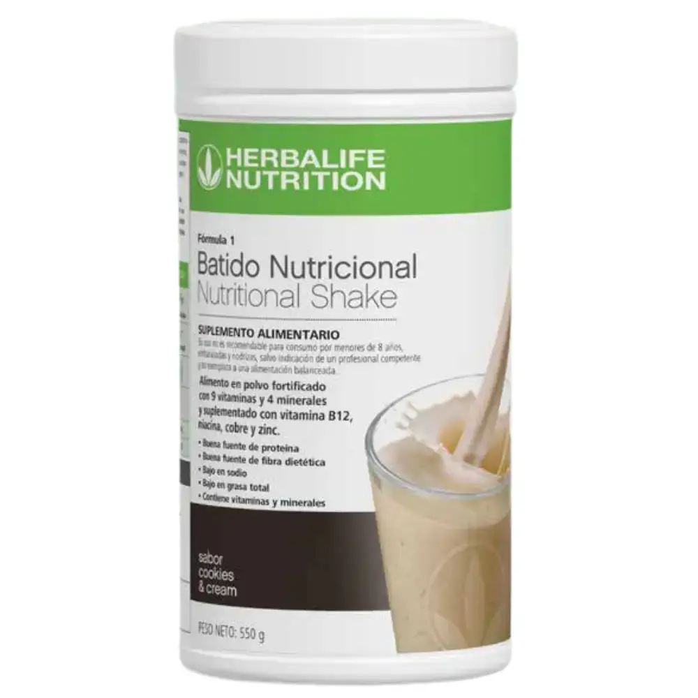 Batido Herbalife Cookies and Cream