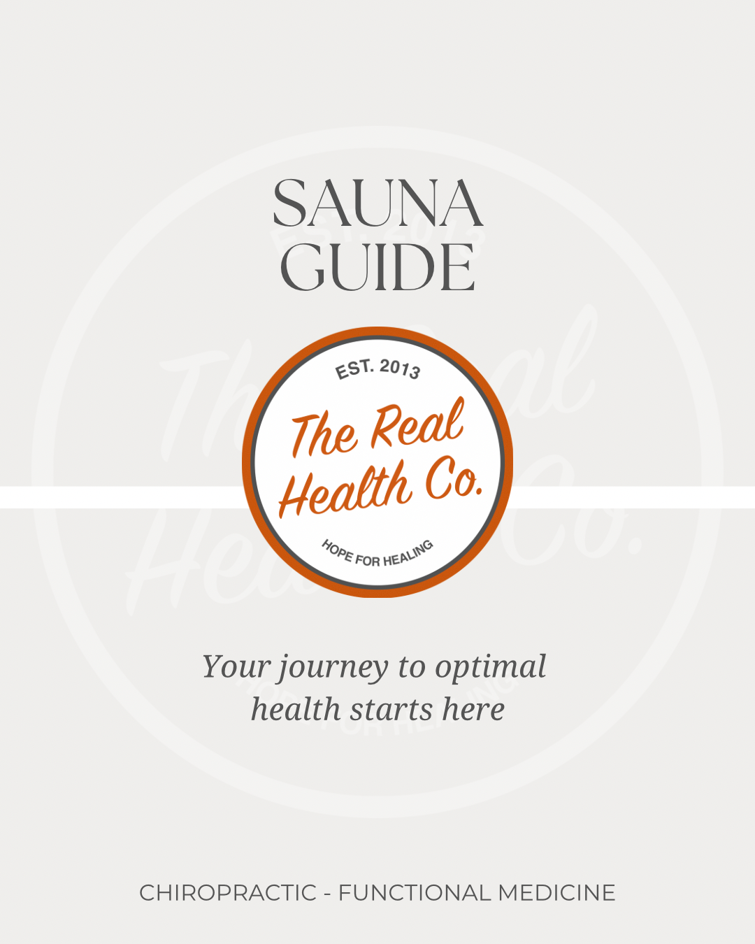 Guide to Sauna Use