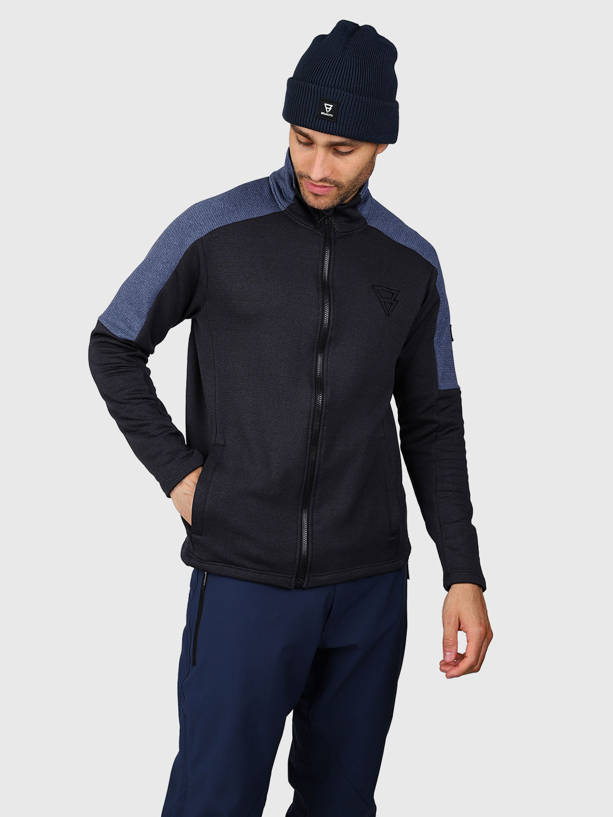 Daronst-Zip Men Fleece