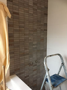 aménagement d'une douche