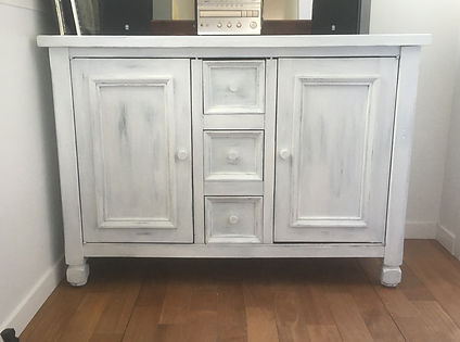 mobilier -buffet patiné