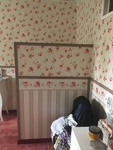 cloison toilettes avant travaux