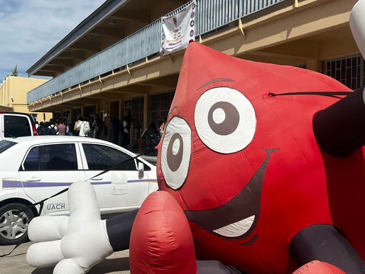 DONACIÓN DE SANGRE EN LA FCPYS "Aquí somos bien sangrones"