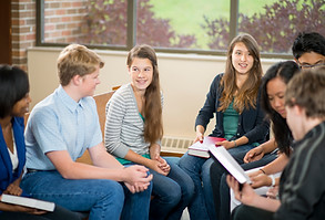 grupo de estudio adolescente