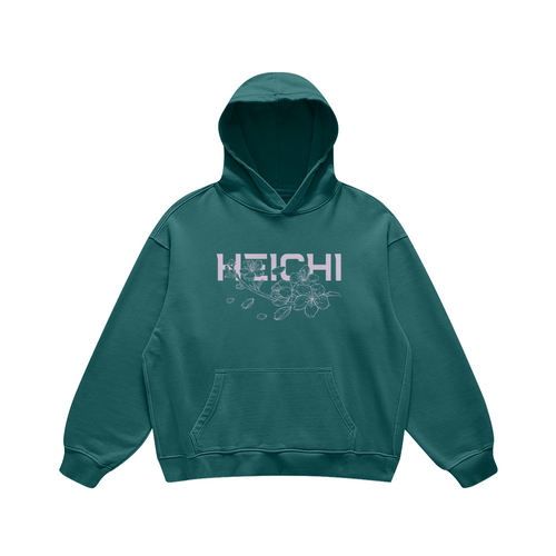 Osaka Washed Sakura Hoodie - Ni | Heichi Clothing
