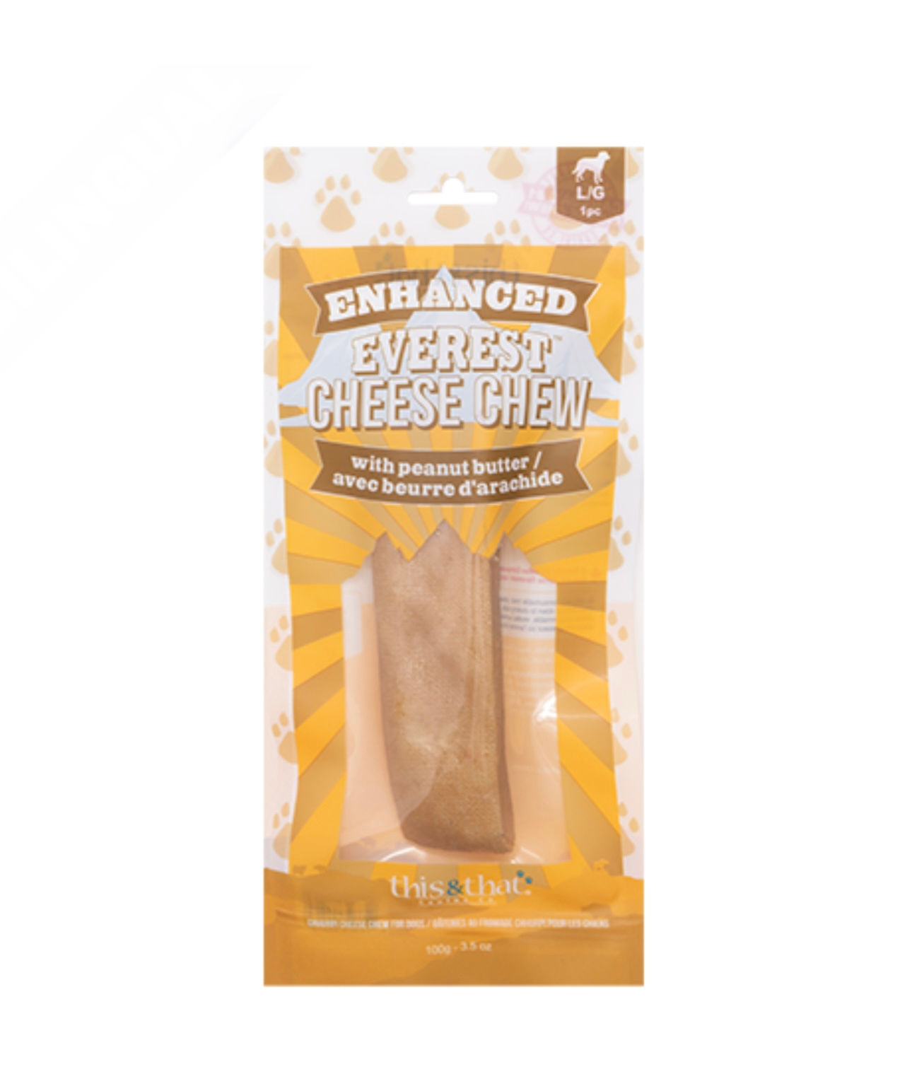 This & That - Fromage de yak au beurre d'arachide large