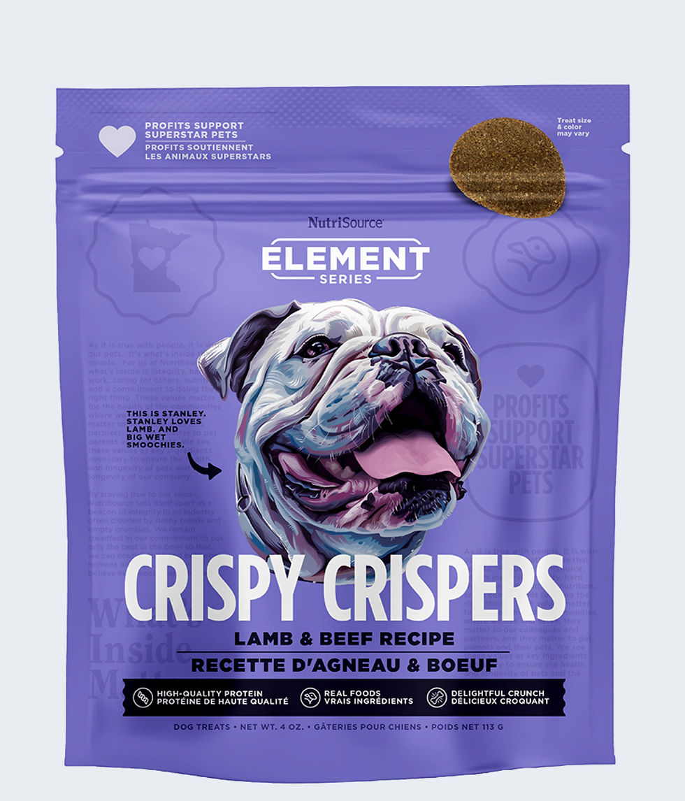 NutriSource - Crispy Crispers agneau & boeuf