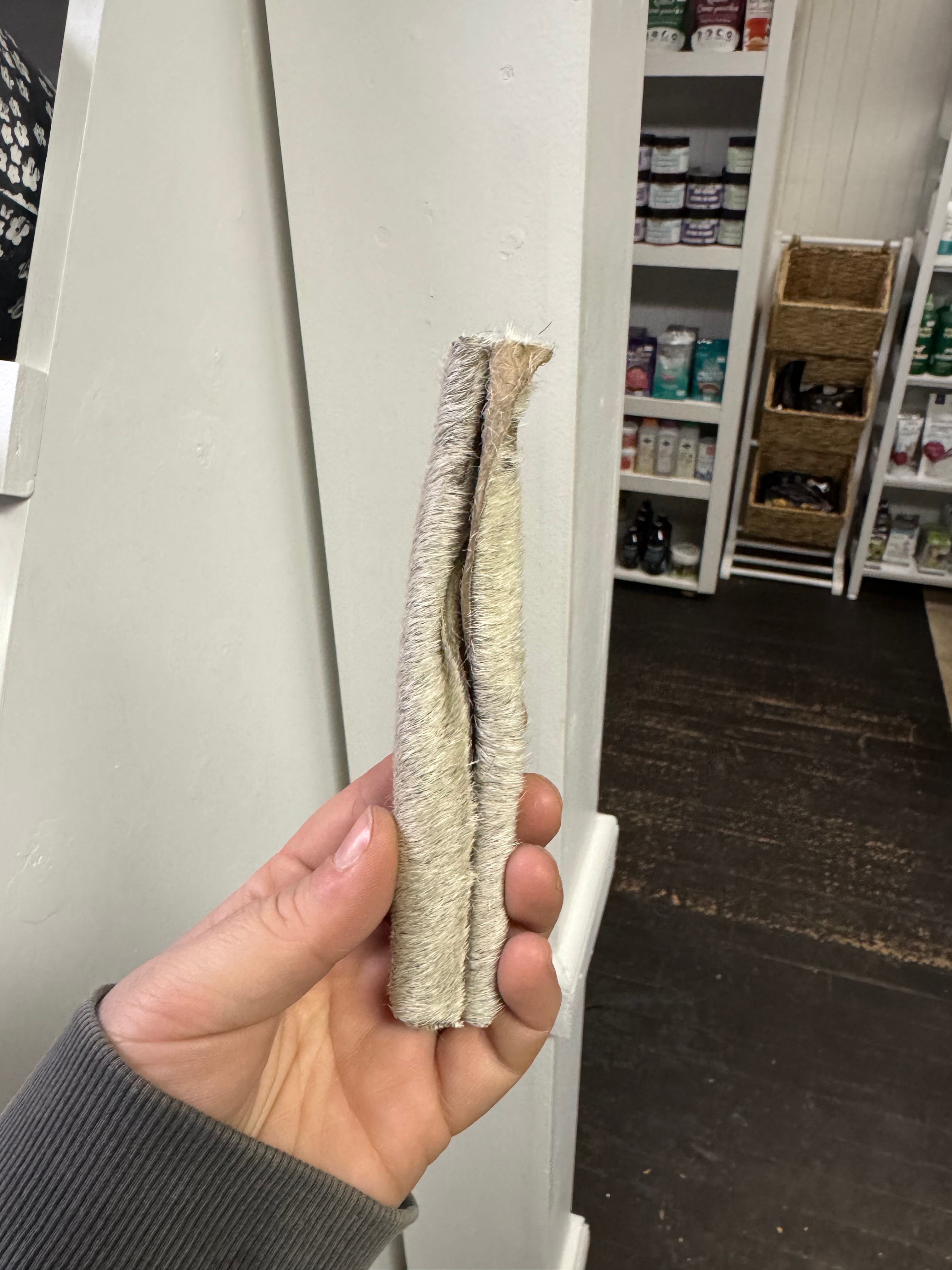 Bâton de collagène avec poil - 5-6 pouces