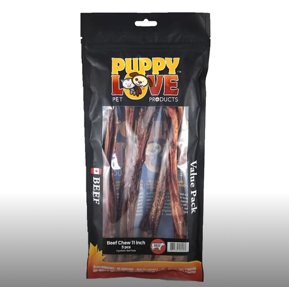 PuppyLove - Paquet économique de Beef chew (5)