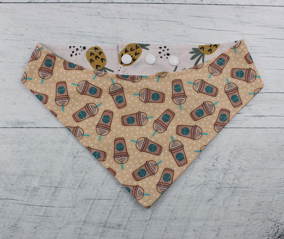 bubble tea jaune - ananas