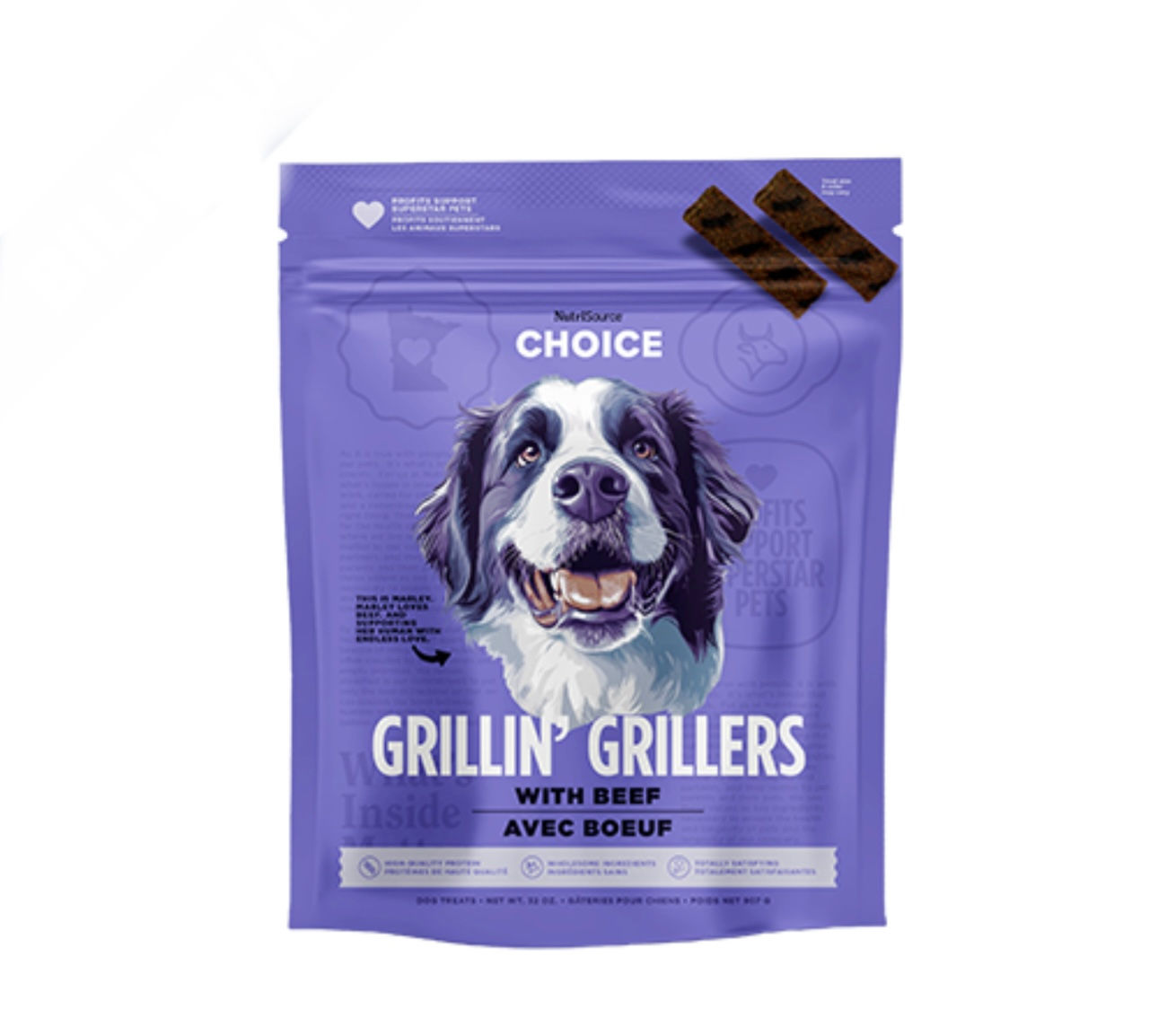 NutriSource - Grillin Grillers au boeuf