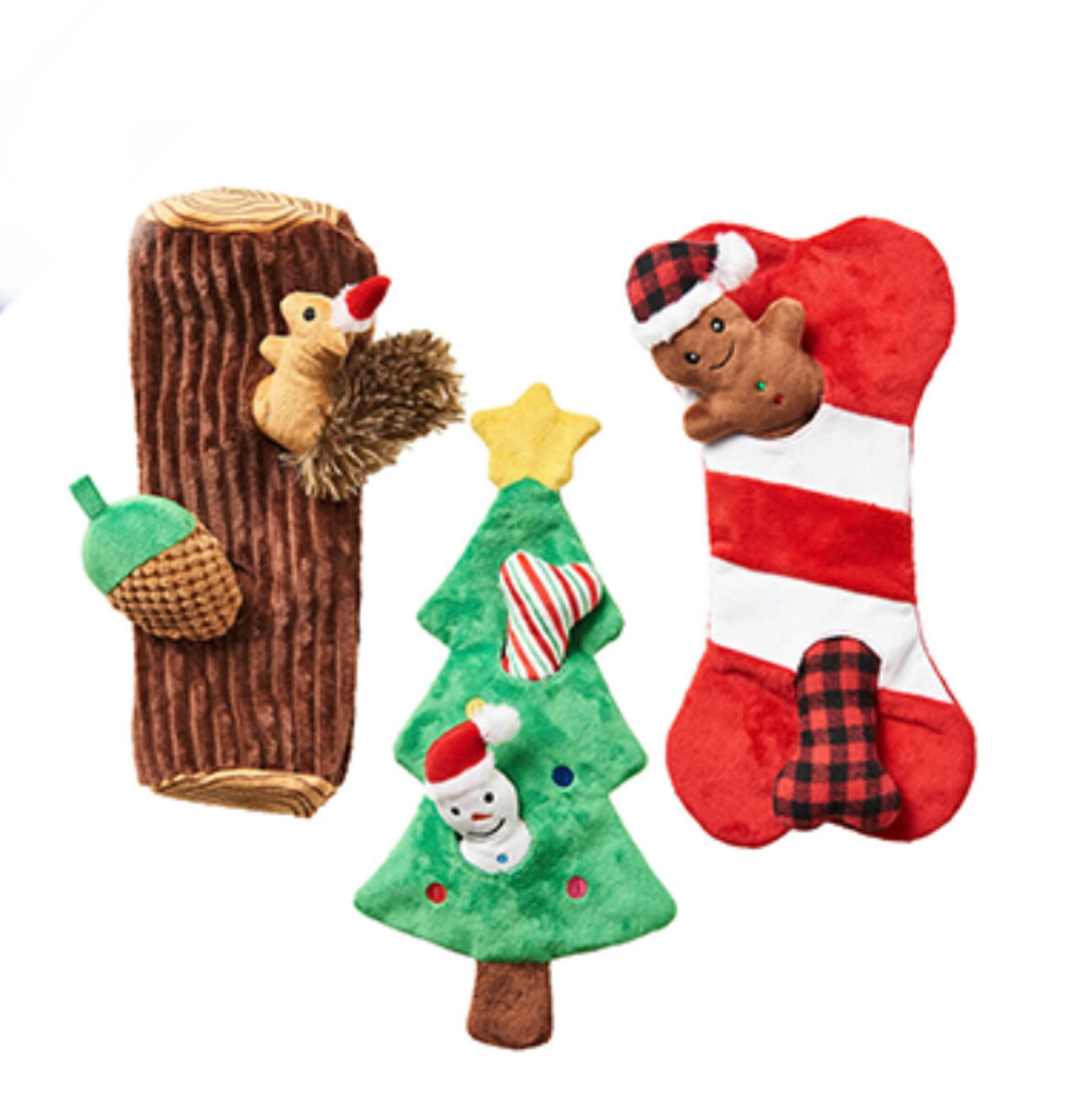 Peluche puzzle des fêtes