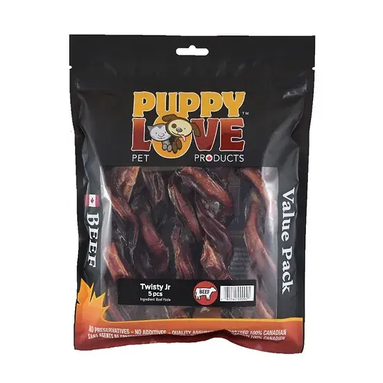 PuppyLove - Paquet économique de twisty jr (5)