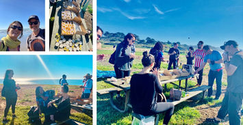 Collage of LocWalk™ picnic