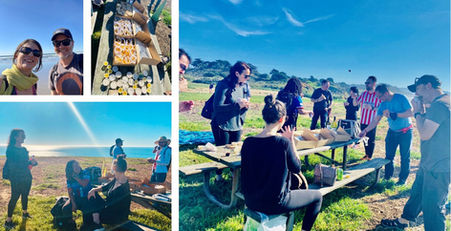 Collage of LocWalk™ picnic