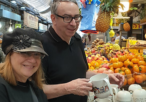 Taragin tour of Shuk Machane Yehuda Susi