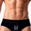 Miniatura: Cueca Jockstrap Pantera Negra Masculina Preto