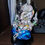 Miniatura: Estatueta Ganesha Metalizada