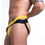 Miniatura: Cueca Jockstrap Amarela com elástico duplo