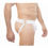 Miniatura: Cueca Jockstrap Branca com Argolas