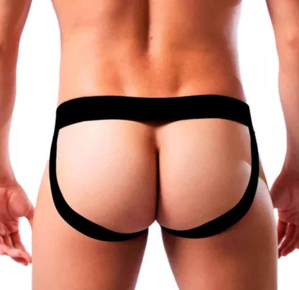 Miniatura: Cueca Jockstrap Batman Preta
