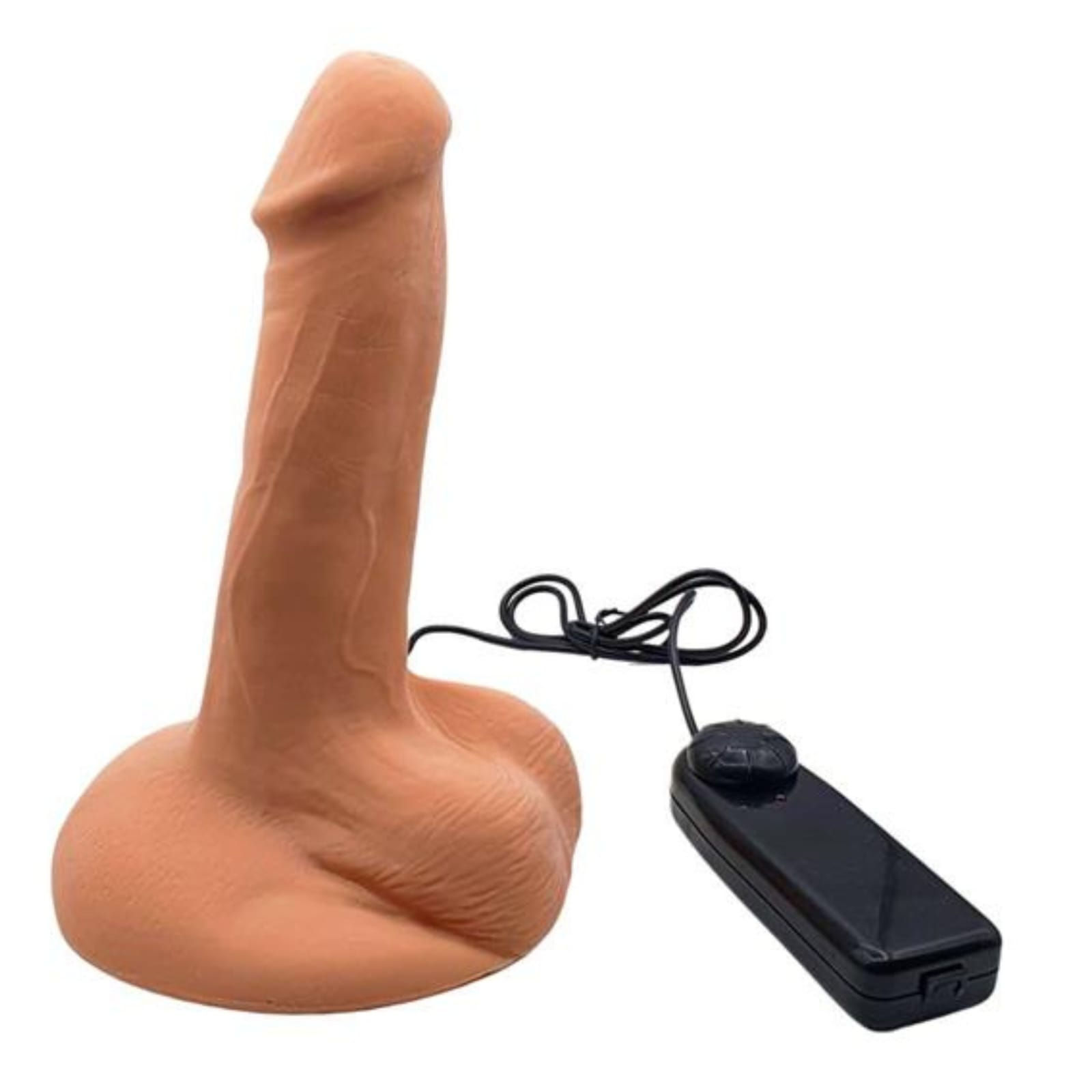 Arbitrariness - Prótese em Cyberskin com Rotação e Vibro de Multivelocidade